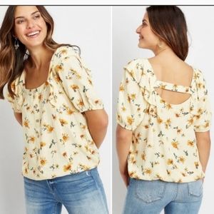 Sunflower blouse